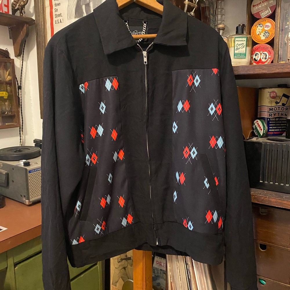 Collectif Diamond Ricky Jacket Style Jacket - Picture 2 of 3